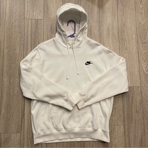 White Nike Pullover Hoodie